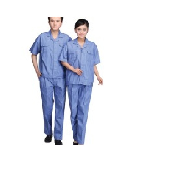 Quần áo tĩnh điện cộc tay